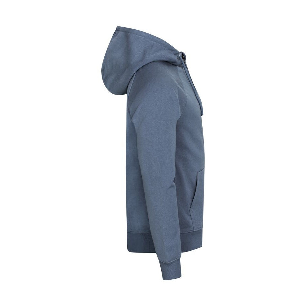 Steel Blue - Side - Clique Mens Miami Pro Hoodie