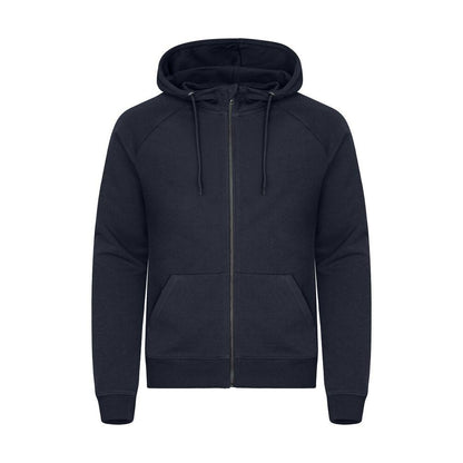 Dark Navy - Front - Clique Mens Miami Pro Hoodie
