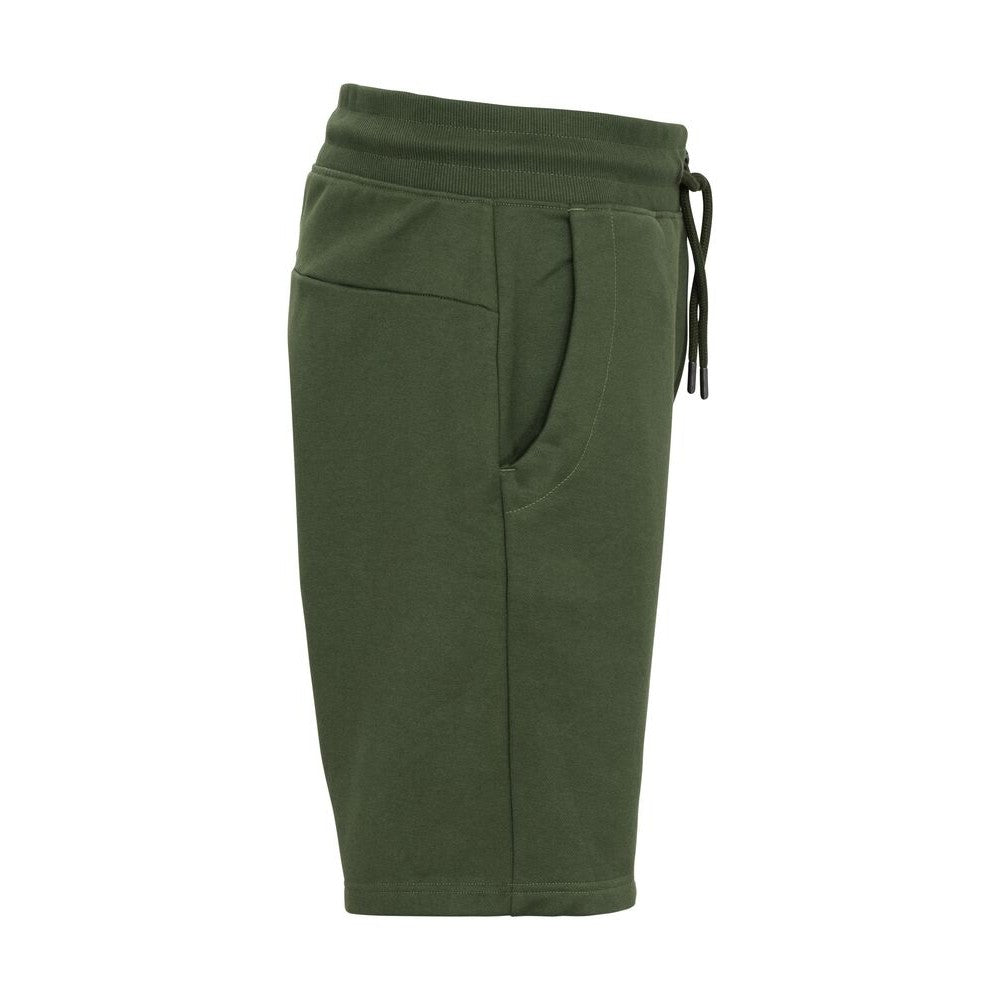Dark Green - Side - Cottover Unisex Adult Key Shorts