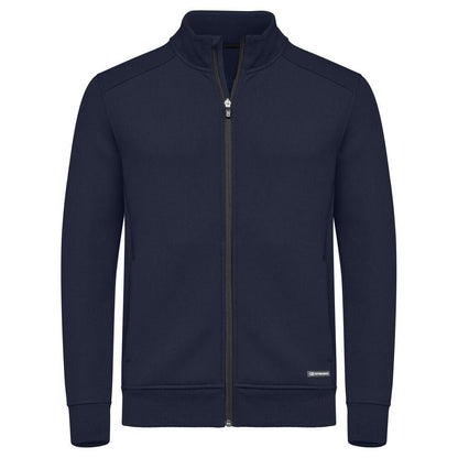 Dark Navy - Front - Cutter & Buck Mens Pemberton Full Zip Cardigan