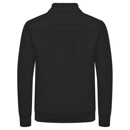 Black - Back - Cutter & Buck Mens Pemberton Full Zip Cardigan