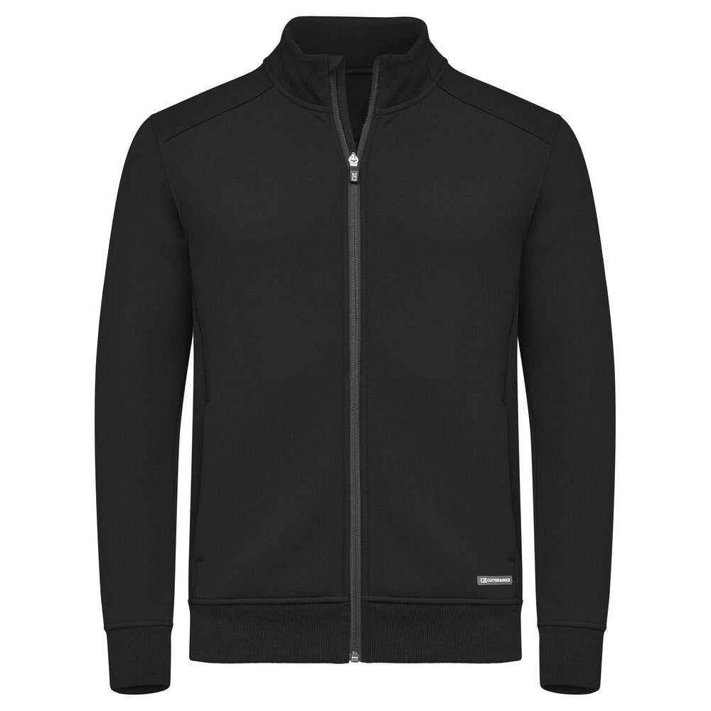 Black - Front - Cutter & Buck Mens Pemberton Full Zip Cardigan