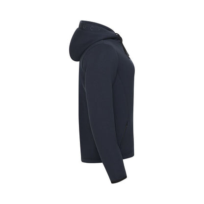 Dark Navy - Side - Cutter & Buck Womens-Ladies Pemberton Hoodie