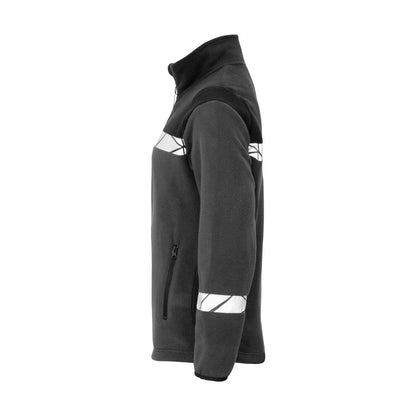 Grey-Black - Lifestyle - Projob Womens-Ladies Progression Full Zip Fleece Jacket