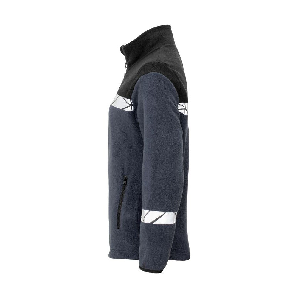 Navy-Black - Lifestyle - Projob Womens-Ladies Progression Full Zip Fleece Jacket