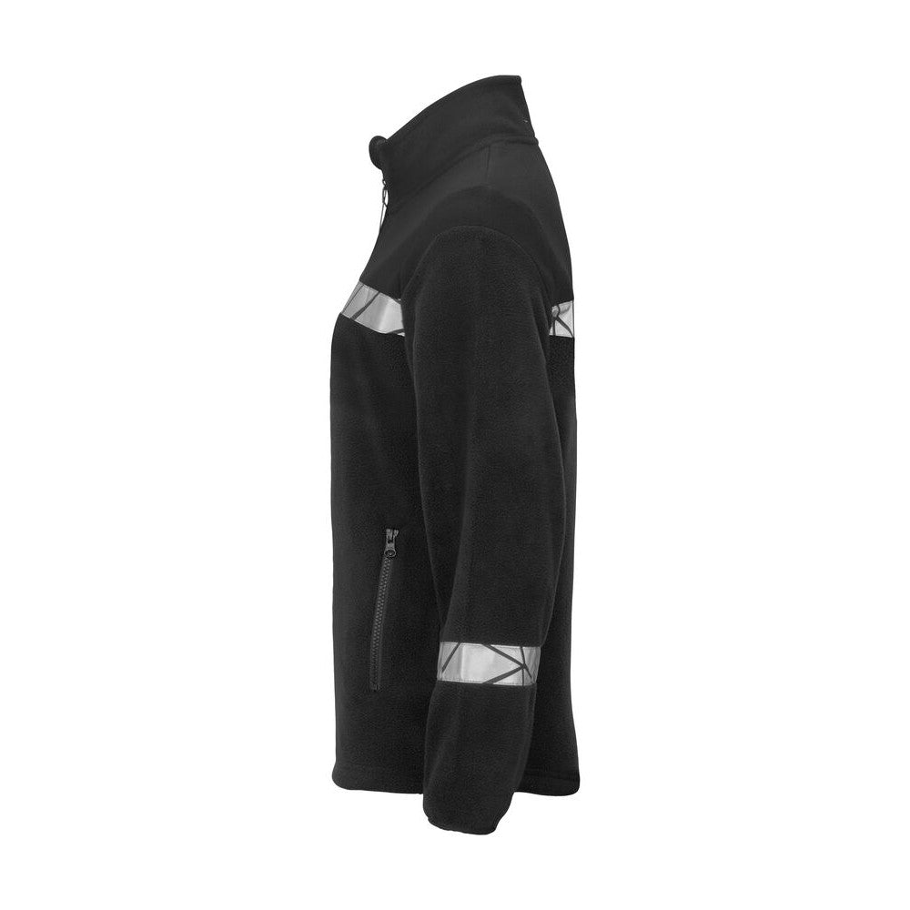 Black - Lifestyle - Projob Womens-Ladies Progression Full Zip Fleece Jacket