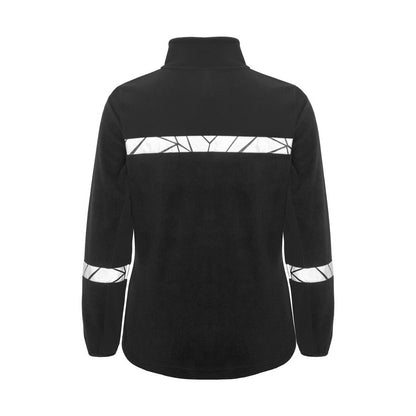 Black - Back - Projob Womens-Ladies Progression Full Zip Fleece Jacket