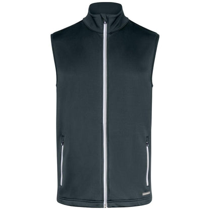 Charcoal - Front - Cutter & Buck Mens Snoqualmie Body Warmer