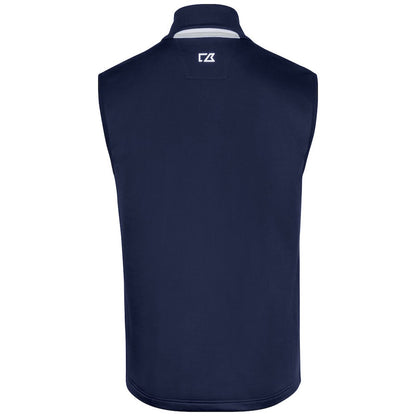 Dark Navy - Back - Cutter & Buck Mens Snoqualmie Body Warmer