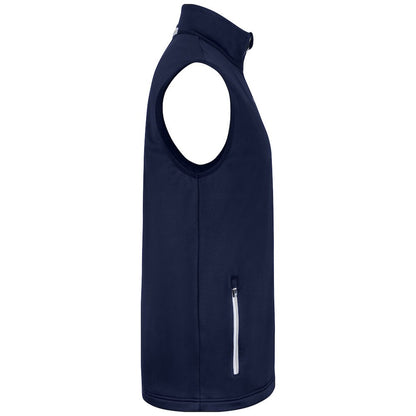 Dark Navy - Side - Cutter & Buck Mens Snoqualmie Body Warmer