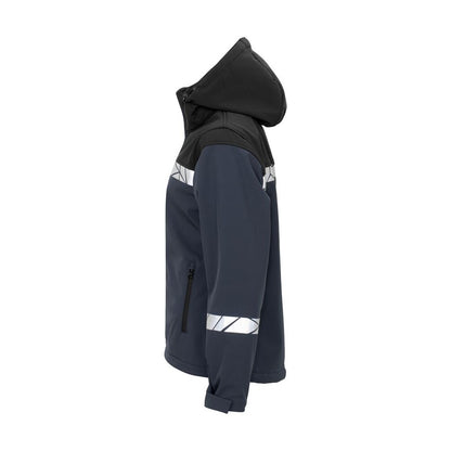 Navy-Black - Lifestyle - Projob Womens-Ladies Progression Soft Shell Jacket