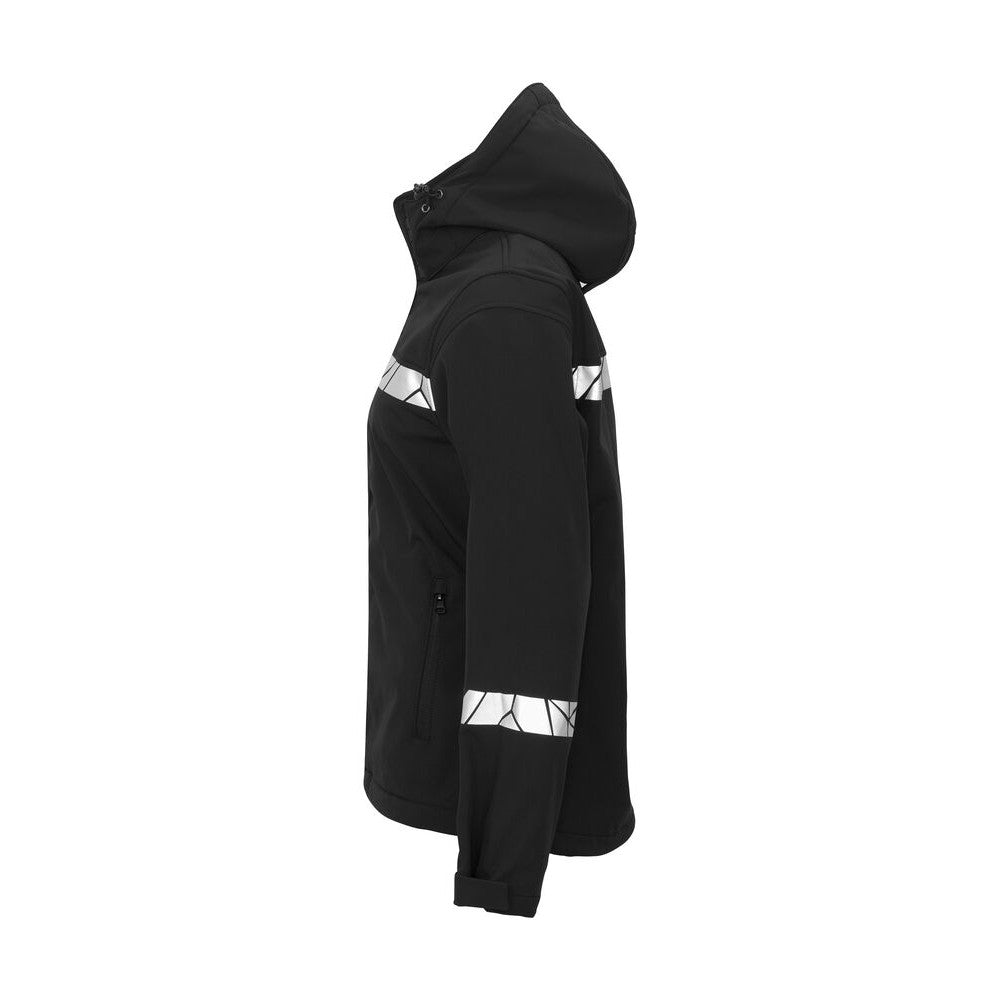 Black - Lifestyle - Projob Womens-Ladies Progression Soft Shell Jacket
