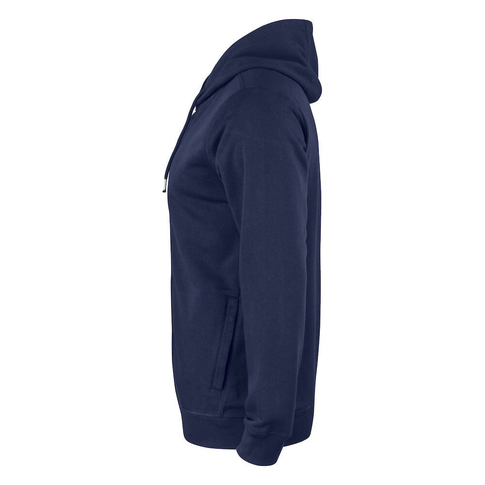Dark Navy - Lifestyle - Clique Mens Premium OC Full Zip Hoodie