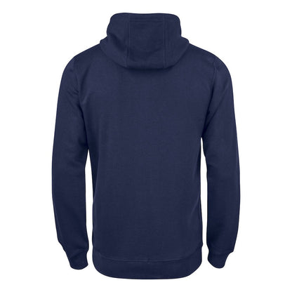 Dark Navy - Back - Clique Mens Premium OC Full Zip Hoodie