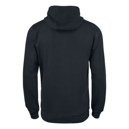 Black - Back - Clique Mens Premium OC Full Zip Hoodie