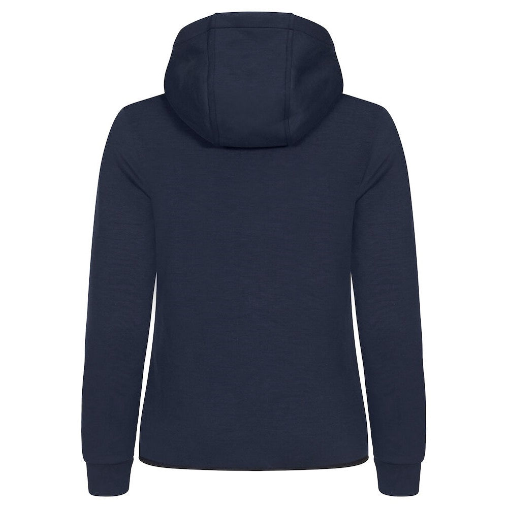 Dark Navy - Back - Clique Womens-Ladies Hayden Hoodie