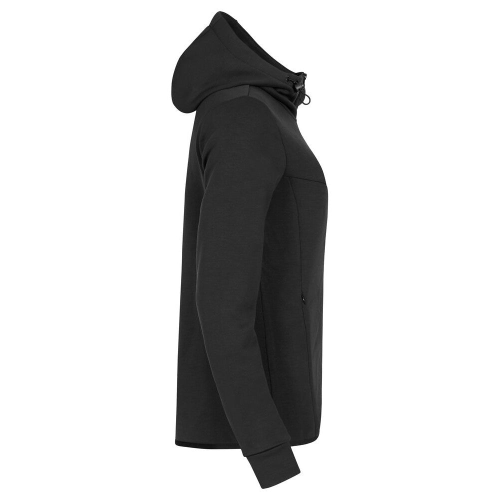 Black - Side - Clique Womens-Ladies Hayden Hoodie