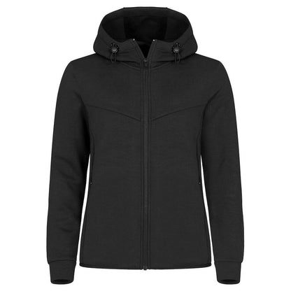 Black - Front - Clique Womens-Ladies Hayden Hoodie