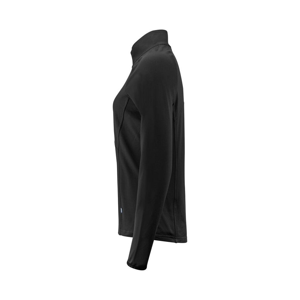Black - Lifestyle - Cutter & Buck Womens-Ladies Adapt Half Zip Fleece Top