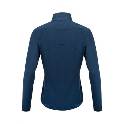Dark Navy - Back - Cutter & Buck Womens-Ladies Adapt Half Zip Fleece Top
