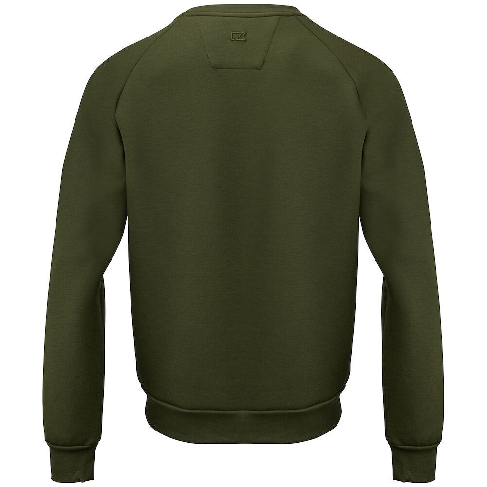 Ivy Green - Back - Cutter & Buck Mens Pemberton Crew Neck Sweatshirt