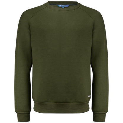 Ivy Green - Front - Cutter & Buck Mens Pemberton Crew Neck Sweatshirt