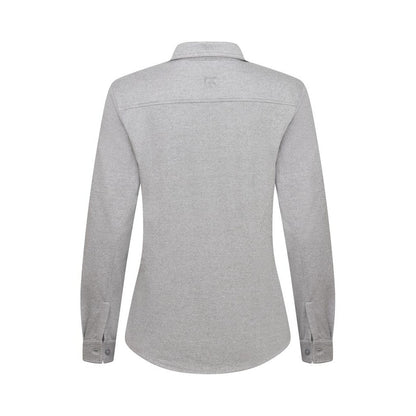 Grey Melange - Back - Cutter & Buck Womens-Ladies Advantage Shirt