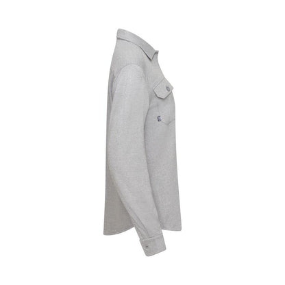 Grey Melange - Side - Cutter & Buck Womens-Ladies Advantage Shirt