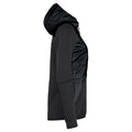 Black - Side - Clique Womens-Ladies Utah Padded Jacket