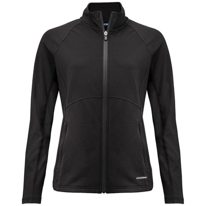 Black - Front - Cutter & Buck Womens-Ladies Adapt Full Zip Jacket