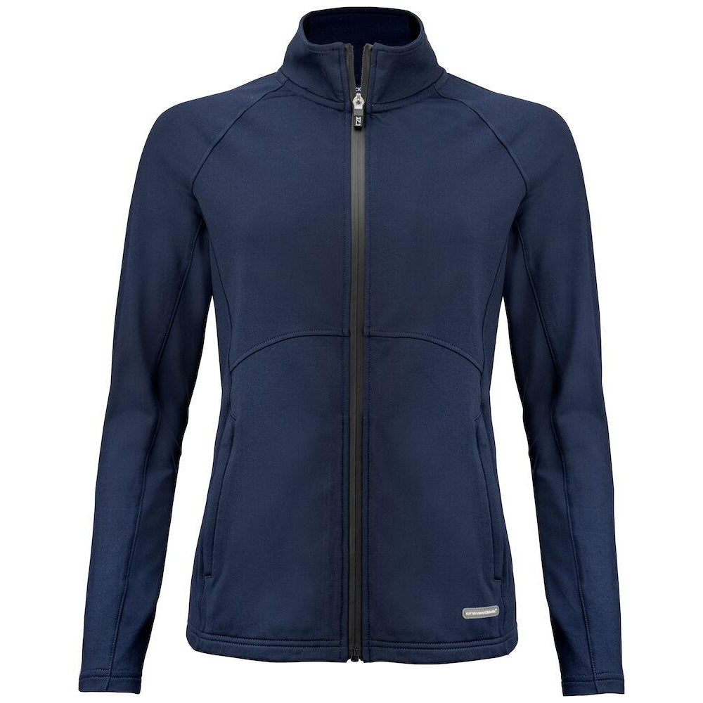 Dark Navy - Front - Cutter & Buck Womens-Ladies Adapt Full Zip Jacket