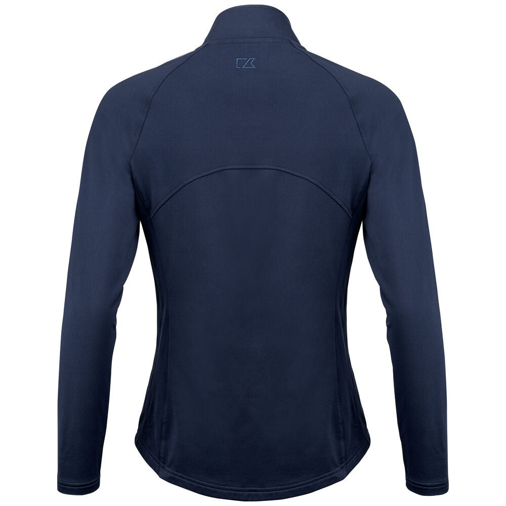 Dark Navy - Back - Cutter & Buck Womens-Ladies Adapt Full Zip Jacket
