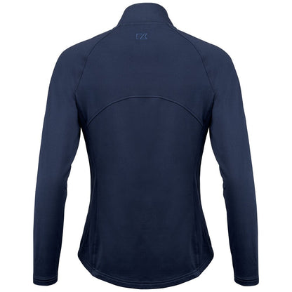 Dark Navy - Back - Cutter & Buck Womens-Ladies Adapt Full Zip Jacket