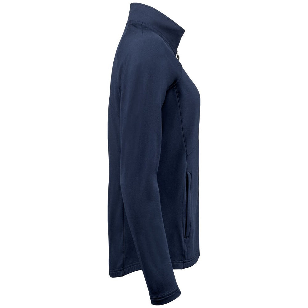 Dark Navy - Side - Cutter & Buck Womens-Ladies Adapt Full Zip Jacket
