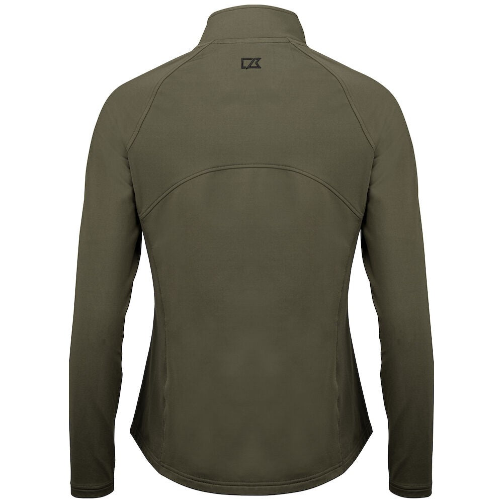 Ivy Green - Back - Cutter & Buck Womens-Ladies Adapt Full Zip Jacket