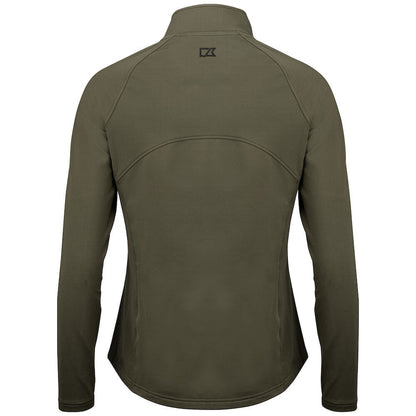 Ivy Green - Back - Cutter & Buck Womens-Ladies Adapt Full Zip Jacket