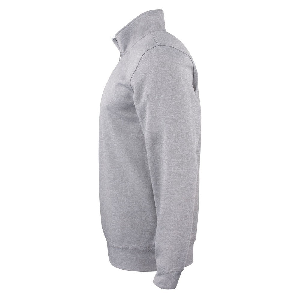 Grey Melange - Lifestyle - Clique Childrens-Kids Basic Active Quarter Zip Track Top