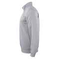 Grey Melange - Lifestyle - Clique Childrens-Kids Basic Active Quarter Zip Track Top