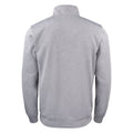 Grey Melange - Back - Clique Childrens-Kids Basic Active Quarter Zip Track Top