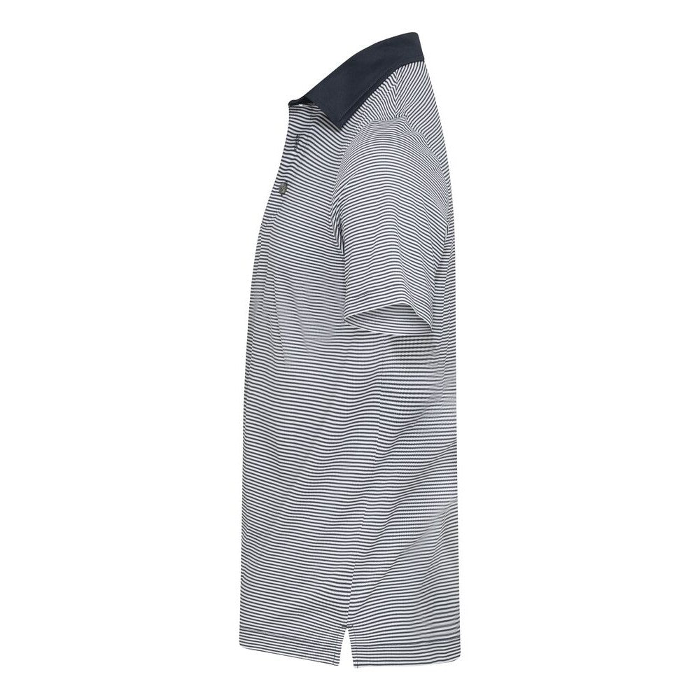 Dark Navy - Lifestyle - Cutter & Buck Mens Virtue Stripes Polo Shirt