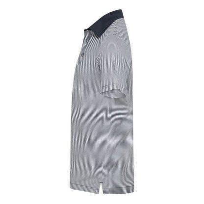 Dark Navy - Lifestyle - Cutter & Buck Mens Virtue Stripes Polo Shirt
