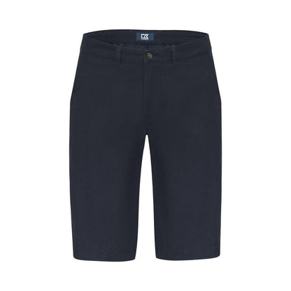 Dark Navy - Front - Cutter & Buck Mens Edgemont Shorts