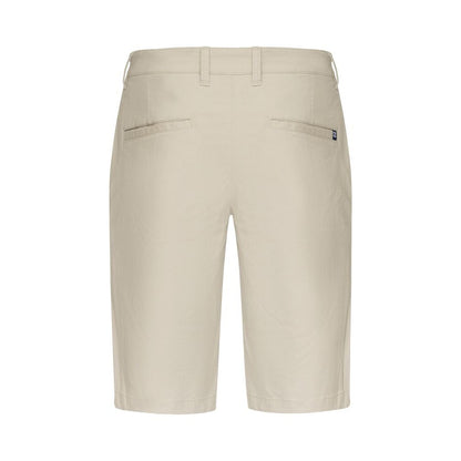 Beige - Back - Cutter & Buck Mens Edgemont Shorts