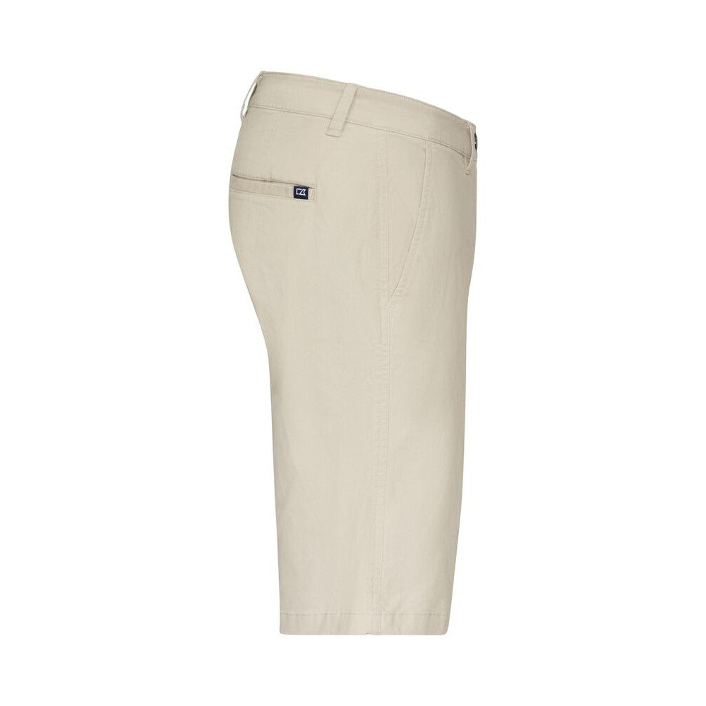 Beige - Side - Cutter & Buck Mens Edgemont Shorts