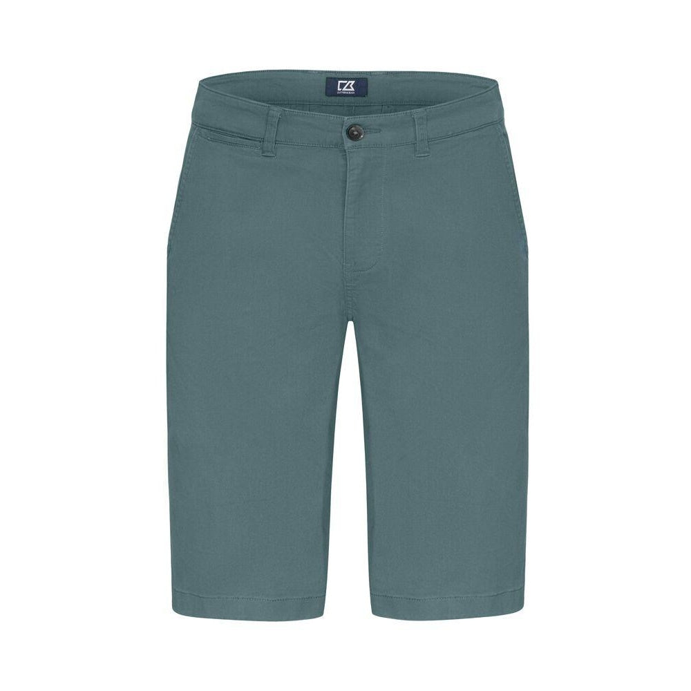 Pine Green - Front - Cutter & Buck Mens Edgemont Shorts