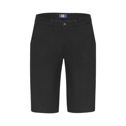 Black - Front - Cutter & Buck Mens Edgemont Shorts