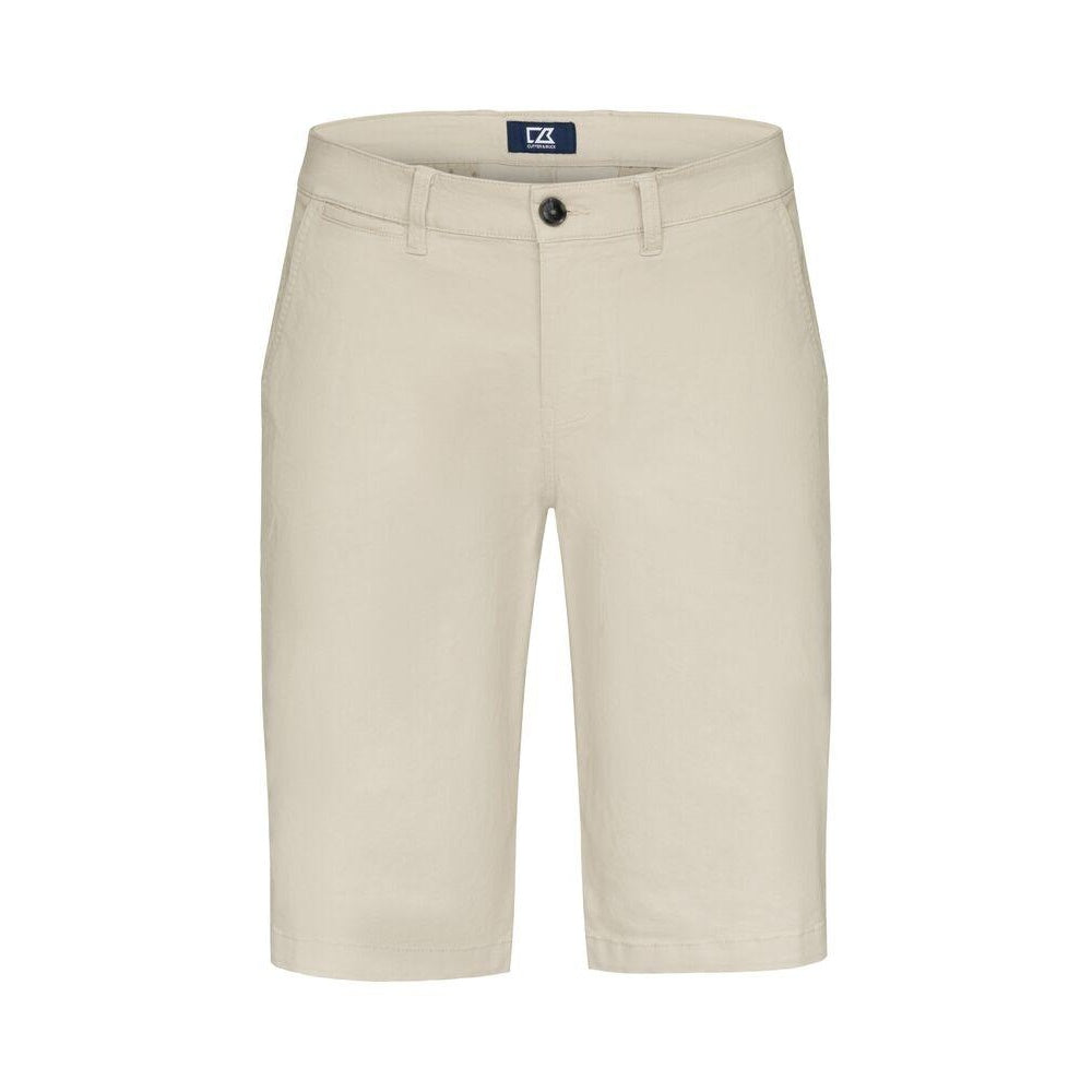 Beige - Front - Cutter & Buck Mens Edgemont Shorts