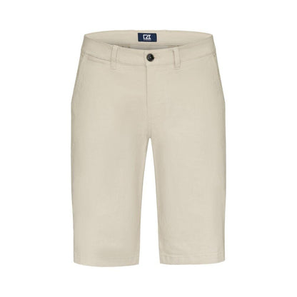 Beige - Front - Cutter & Buck Mens Edgemont Shorts