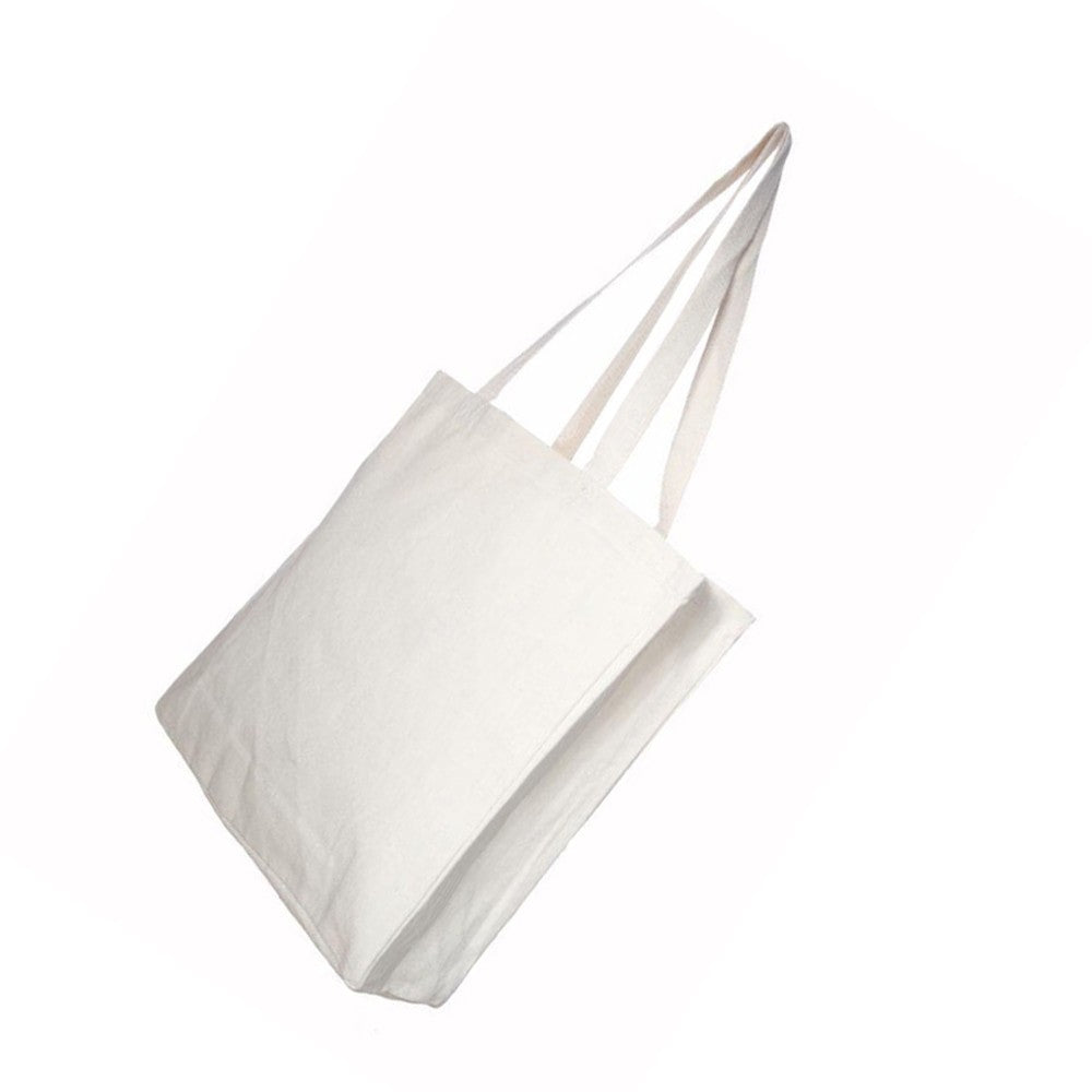 Natural - Back - United Bag Store Cotton Gusseted 207ml Shopper