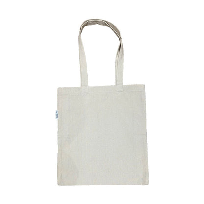 Natural - Front - United Bag Store Organic Cotton Gusseted 236ml Shopper
